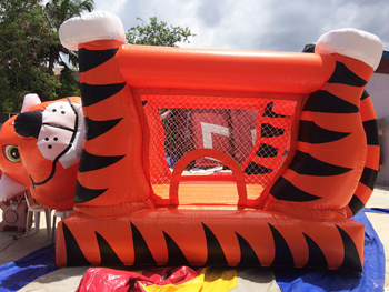 magma inflatables tiger bouncer